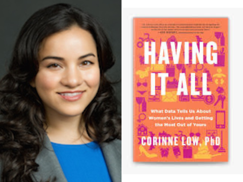 Corinne Low and her new book, Having It All